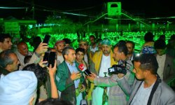 فرع الهيئة العامة لرعاية أسر الشهداء بأمانة العاصمة يستقبل ذكرى المولد النبوي بافتتاح روضة الجراف الشرقي وتزيينها بالزينة الخضراء 